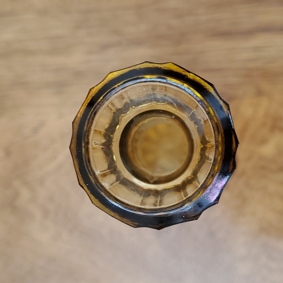 Vintage Wheaton Bullseye Flower Vase 💛 - Picture 4 of 6